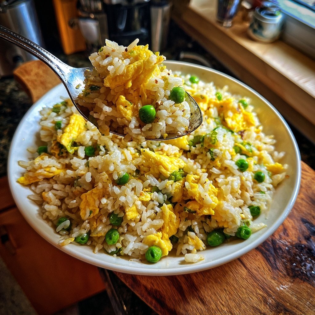 Quick 10 Minute Egg Fried Rice