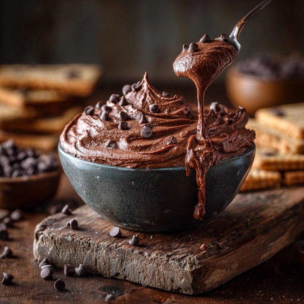 Fudgy Brownie Batter Dip