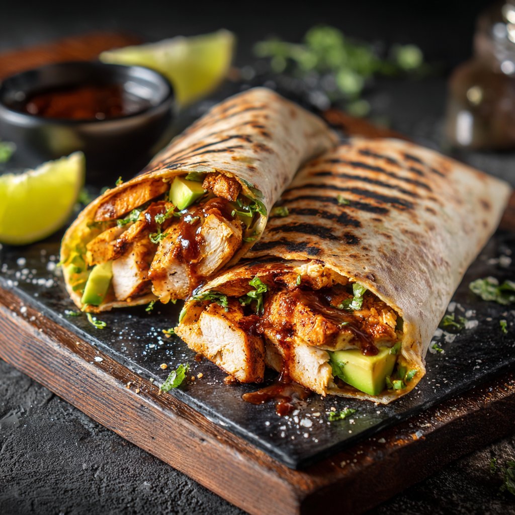 Smoky Chipotle Chicken Wrap
